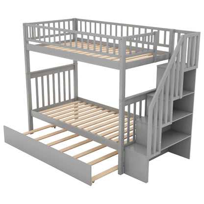 Twin over Twin Bunk Bed for Kids&