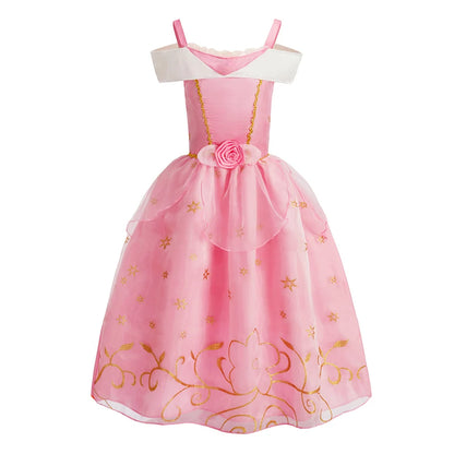 Kids Girls Disney Princess Dresses for Halloween Christmas