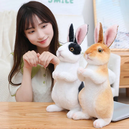 Realistic Rabbit Stuffed Toys for Kids Room Decor