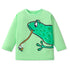 Kids Boys Cartoon Fox Embroidered Cotton T-shirts childrensterritory