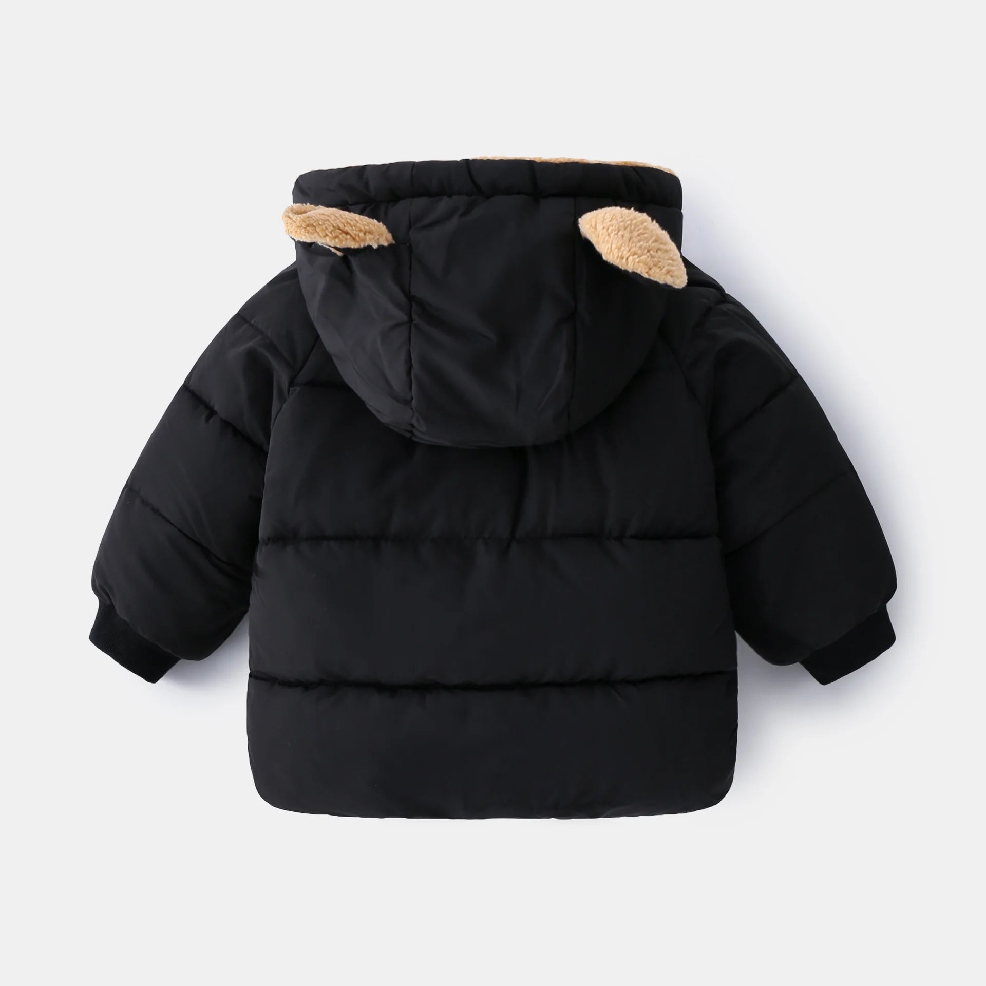Kids’ Long-Sleeve Stylish Puffer Winter Jacket