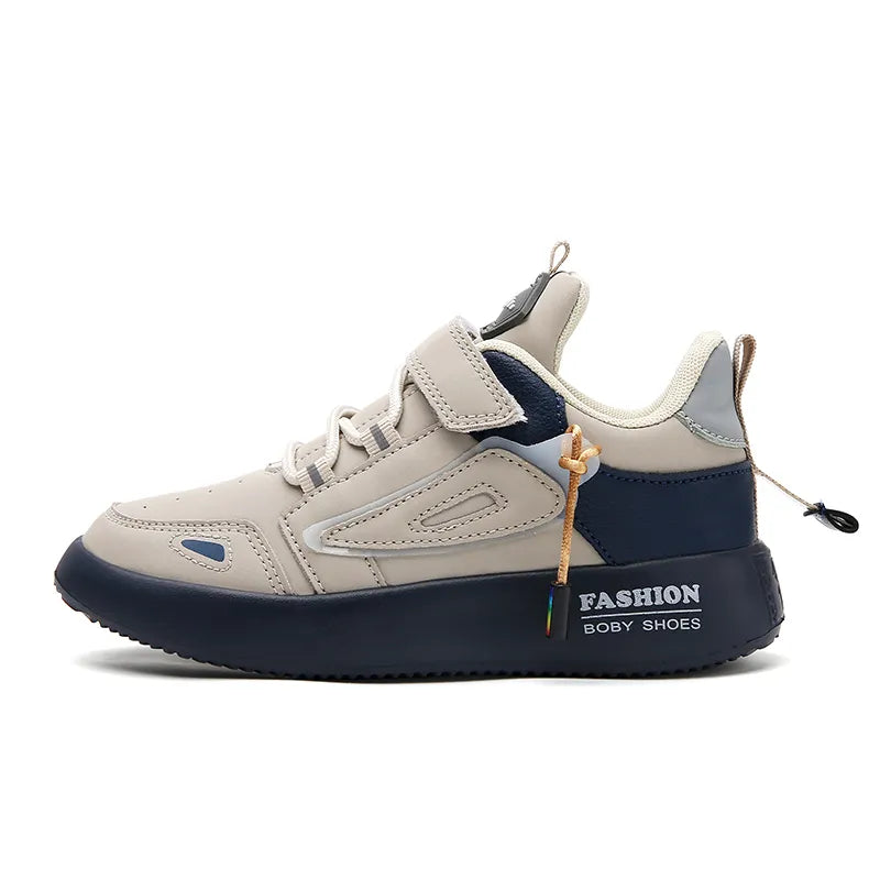 Kids Anti-slippery Leather Sneakers for Boys and Girls childrensterritory