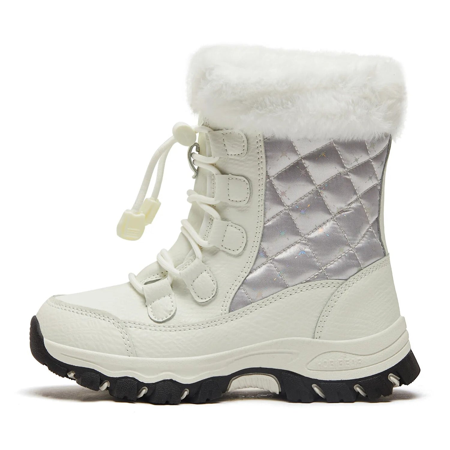 Kids Waterproof Warm Faux Fur Lined Snow Boots childrensterritory
