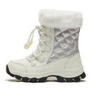 Kids Waterproof Warm Faux Fur Lined Snow Boots childrensterritory