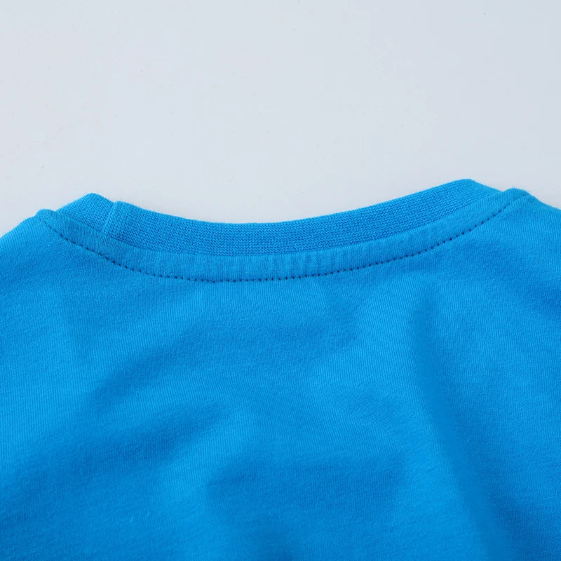 Cartoon Dinosaurs Design Little Boys T Shirts for Summer