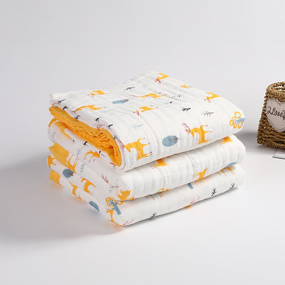 6 Layers 100% Cotton Breathable Newborn Swaddle childrensterritory
