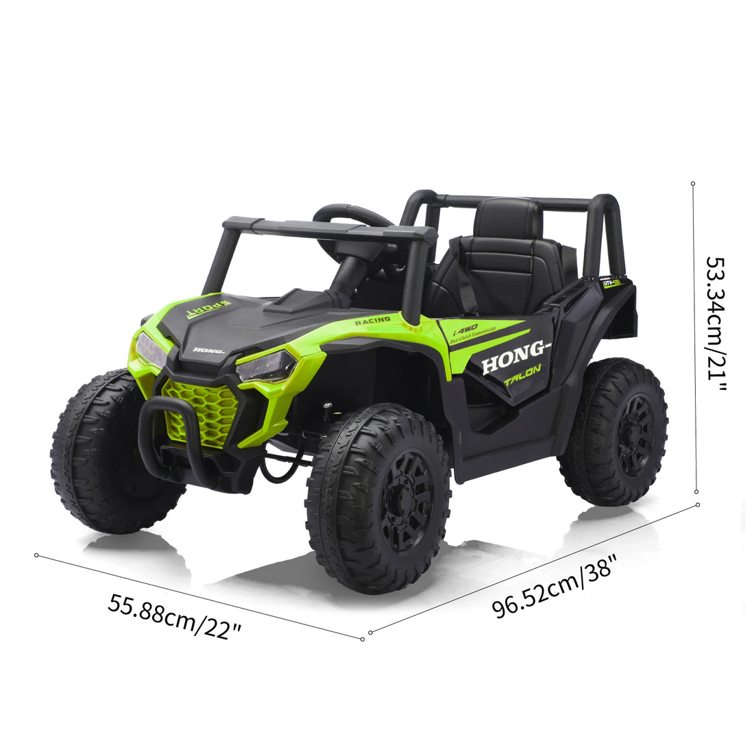 Kids 12V Electric Ride UTV Car w/ Remote Control LED childrensterritory