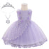 Baby Girl Lace Embroidered Formal Occasion Gowns childrensterritory