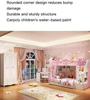 High And Low Pink Princess Castle Kids Bed childrensterritory