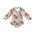 O-Neck Floral Baby Girl Swimsuit/Beach Wear childrensterritory