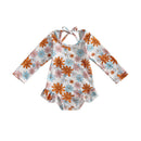 O-Neck Floral Baby Girl Swimsuit/Beach Wear childrensterritory