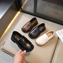 Kids Girls/Boys Round-toe Leather Shoes for Party childrensterritory