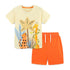 Boys Cartoon Print Summer Casual Clothing Set childrensterritory