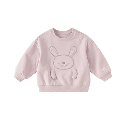 Rabbit/Panda Cartoon Design Girls/Boys Casual Outdoor Pullovers childrensterritory