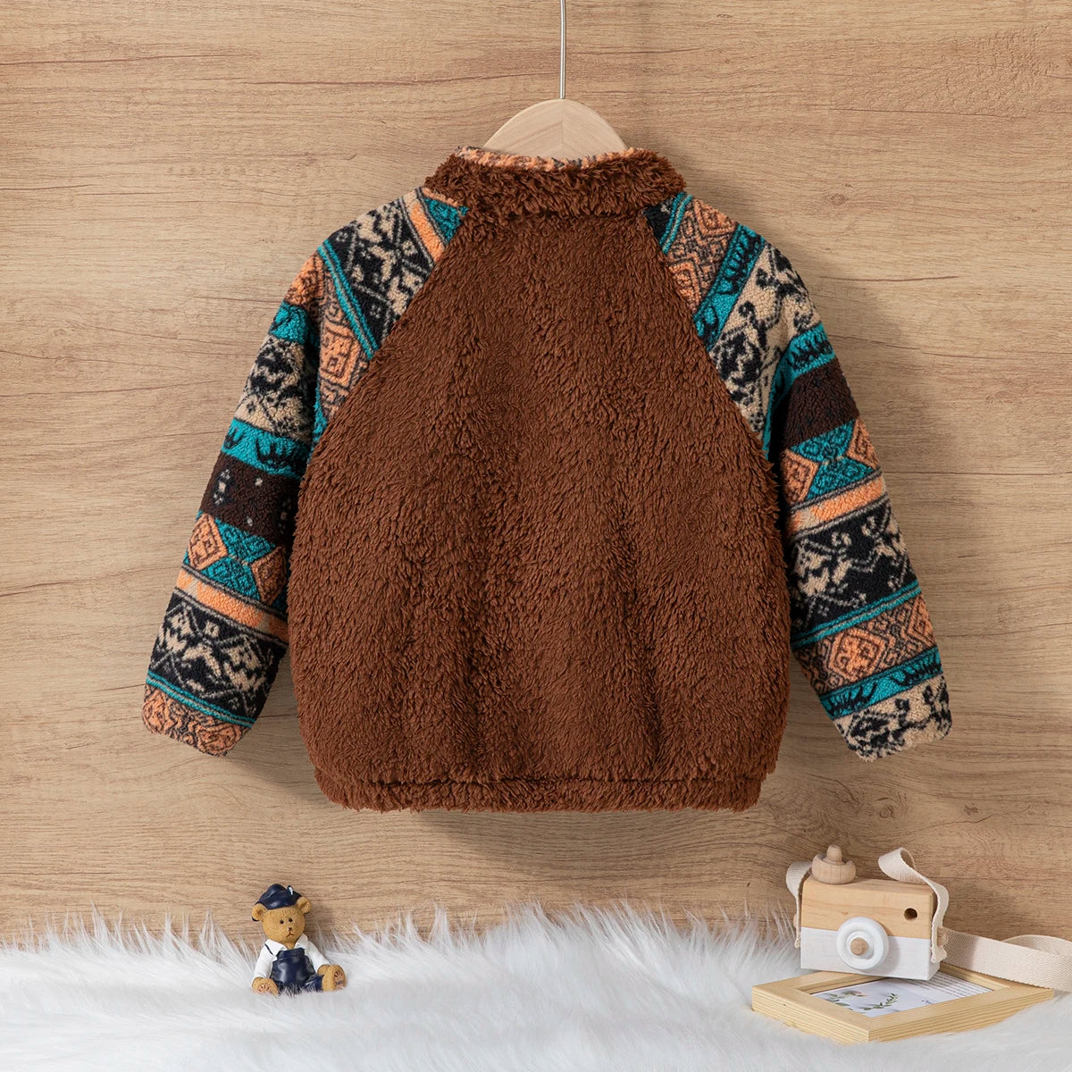 Girls' Long-Sleeved Casual Warm Sweater