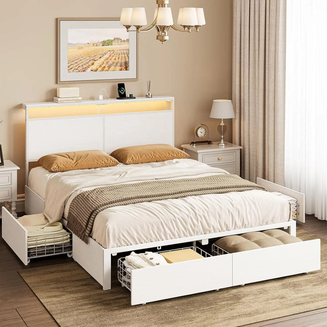 Smart Design Luxury Kids Comfort Bed Frame childrensterritory
