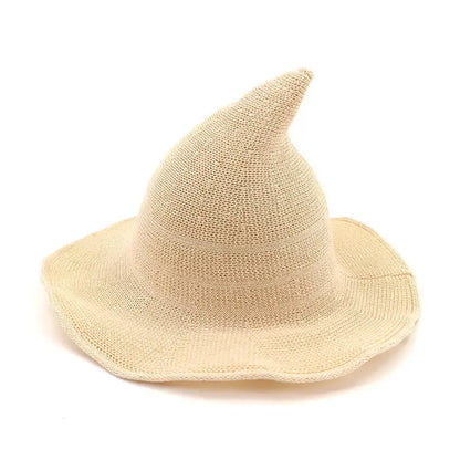 Halloween wool Knit witch hat/Fancy Dress Hat