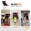 Kids Foldable Indoor Basketball Arcade Game w/ 4 Balls 8 Game Modes childrensterritory