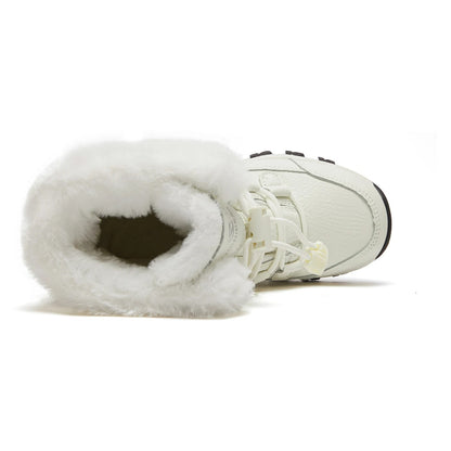 Kids Waterproof Warm Faux Fur Lined Snow Boots childrensterritory