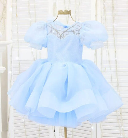 Baby/Kid Girl Fluffy Layers Tulle Princess Birthday Dress childrensterritory