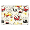 Cartoon Animal Pattern Non-slip Children Rooms Carpets