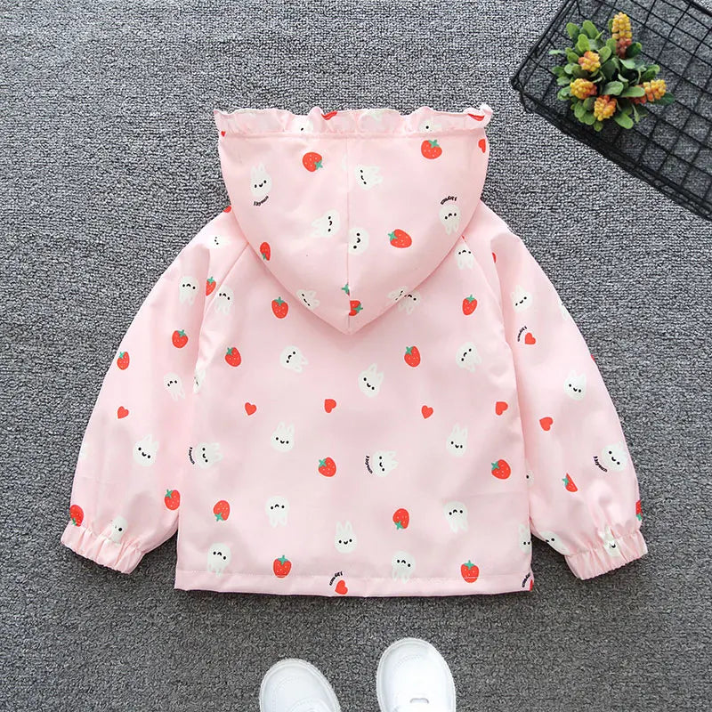Two in One Printed Adorable Jackets for Kids Girls childrensterritory