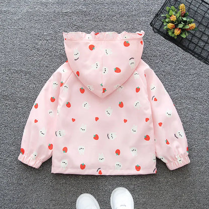 Two in One Printed Adorable Jackets for Kids Girls childrensterritory