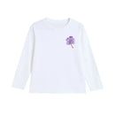 Kids' Solid Color Long-Sleeve Soft T-Shirts childrensterritory