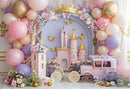 Floral Photography Background for Birthday Parties childrensterritory