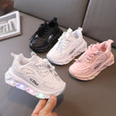 Lightweight Soft Soled Luminous Fashionable Sneaker for Toddler childrensterritory