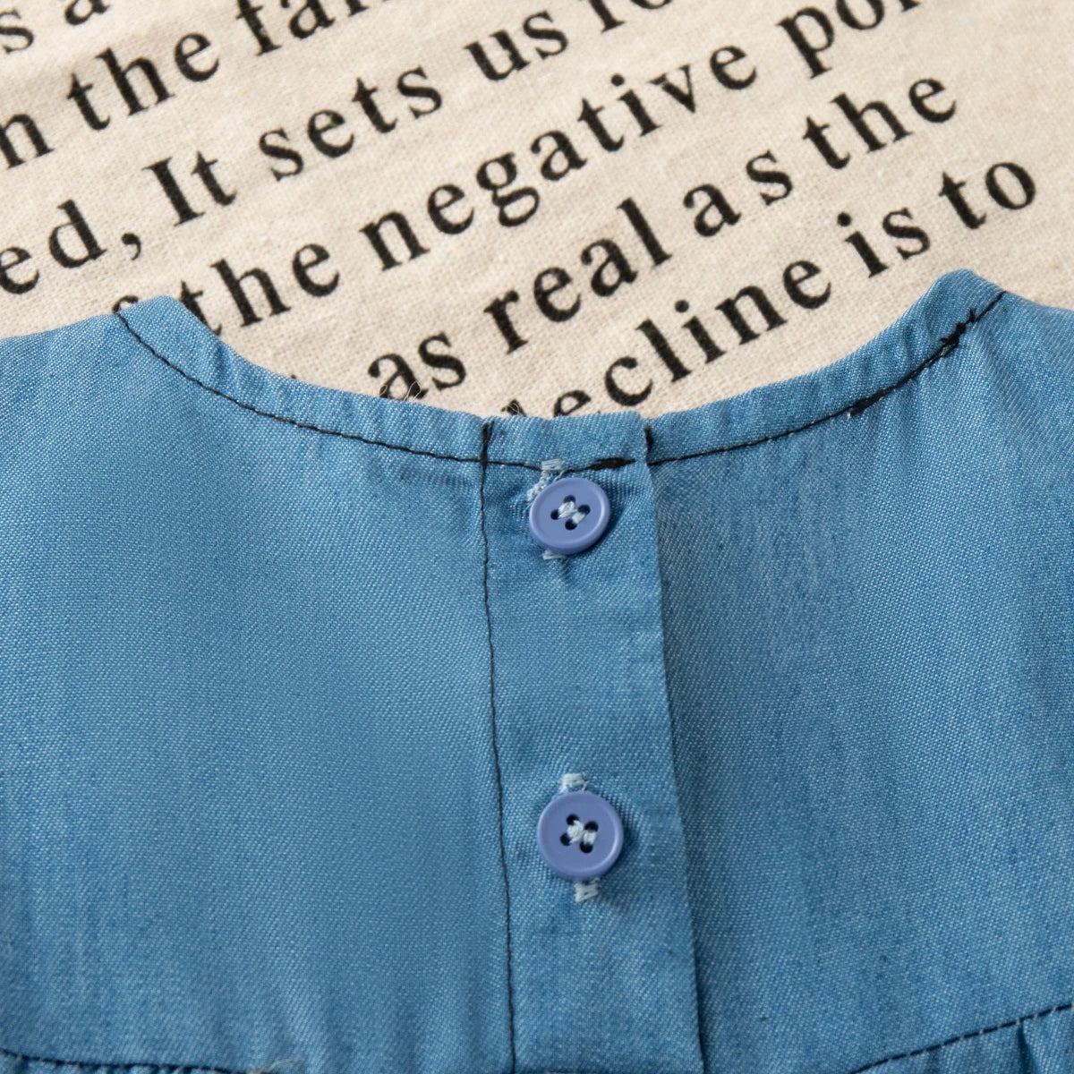 Baby Girl Bow Design Solid Color Cute Summer Dress