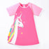 Kids Girls Cartoon Embroidered Summer Cotton Dresses childrensterritory