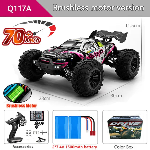 Off-Road Drift Simulation 4WD Rc Cars with LED childrensterritory
