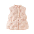 Waterproof Sleeveless Little Girls Cotton Down Jackets childrensterritory