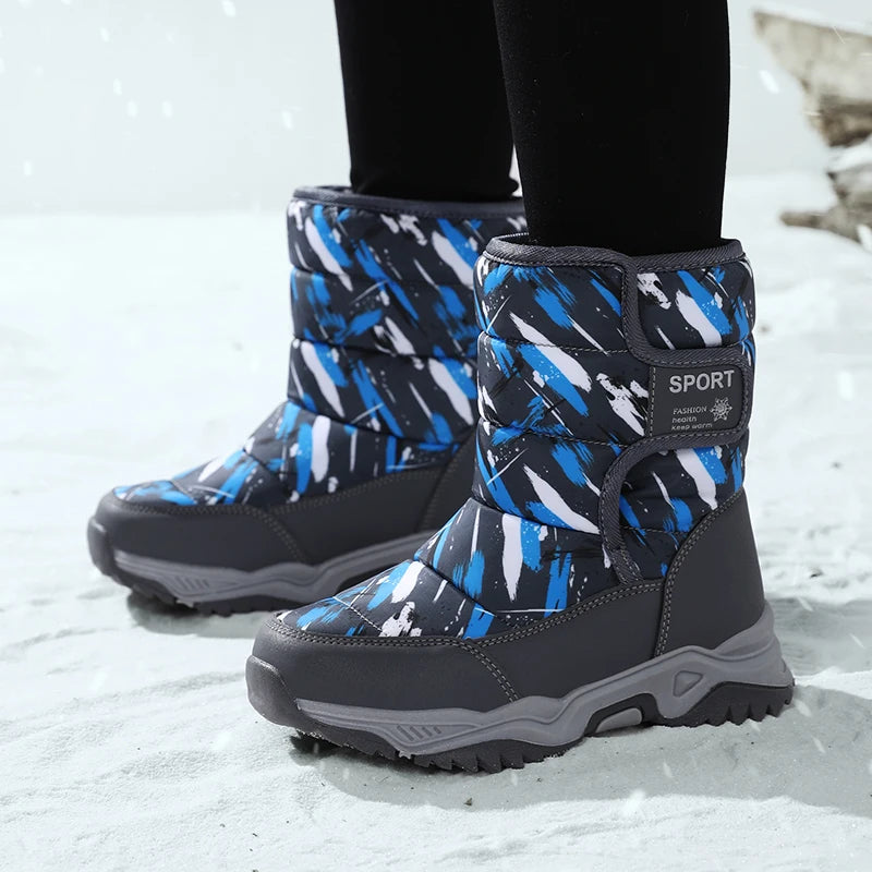 Stylish Waterproof Warm Outdoor Boots For Kids childrensterritory