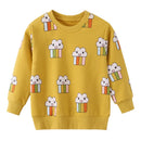 Cute Cartoon Design Kids Boys Girls Sweatshirts childrensterritory