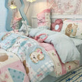 Soft & Colorful Cartoon Print Bedding Set for Kids childrensterritory