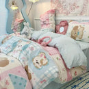 Soft & Colorful Cartoon Print Bedding Set for Kids childrensterritory