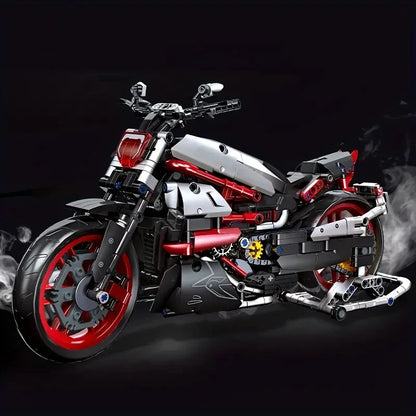 City Racing 896PCS Motorcycle Building Blocks For Kids childrensterritory