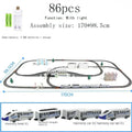 High-Speed Electric Train Model Assembly DIY Set for Kids childrensterritory