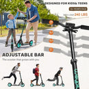 4 Adjustable Levels Kids Kick Scooter with Max Load 240 LBS childrensterritory