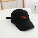 Kids Boys Dinosaur Embroidered Sports Hats