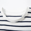 Girls Soft Cartoon Flower design Striped T Shirts childrensterritory