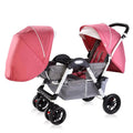 Removable and Washable Twin Umbrella Baby Stroller childrensterritory