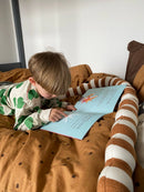Cartoon Letter Print Kids Girls Sweatshirts childrensterritory