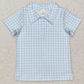 Kids Stylish Printed Boys Short Sleeves Polo T-Shirts for Summer childrensterritory