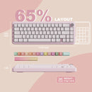 Tri-Mode Hot Swappable Wireless Gaming Keyboard for Win/Mac childrensterritory