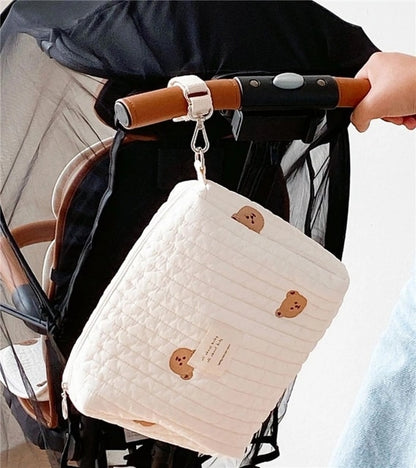 Embroidery, Korea Style Baby Diaper Bag, Mummy Shoulder Bag childrensterritory