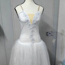 Professional Long White Ballet Tutu Costumes for Kids childrensterritory