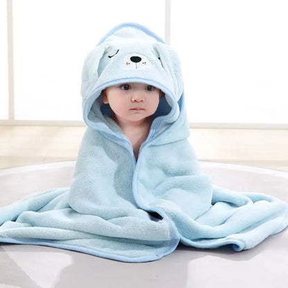 Cute Cartoon Design Super-Soft Kids Bath Towel childrensterritory